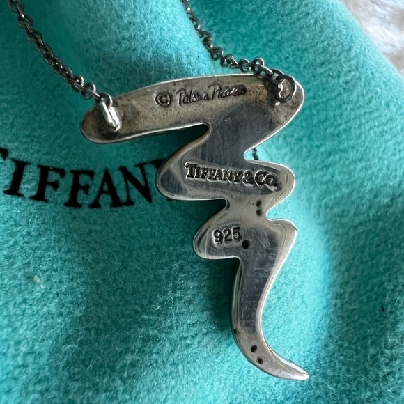 Tiffany & Co. Picasso Scribble Silver Necklace- Ag925 😍🔥❤️ - Picture 5 of 6